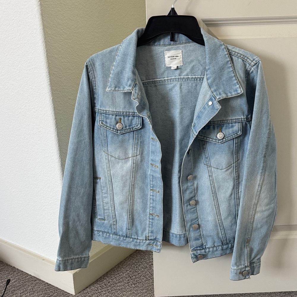 Active USA Light Blue Jean Jacket